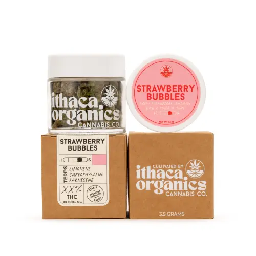 Ithaca Organics Strawberry Bubbles 3.5g flower
